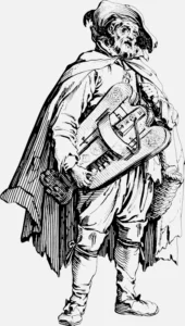 Beggar with a Hurdy-Gurdy