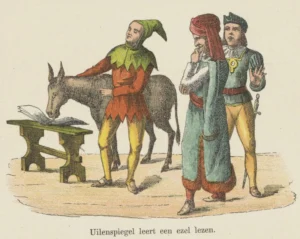 Till Eulenspiegel Teaches a Donkey to Read