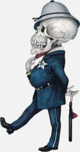 Policeman Skeleton