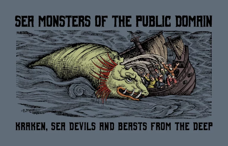 Sea Monsters of the Public Domain