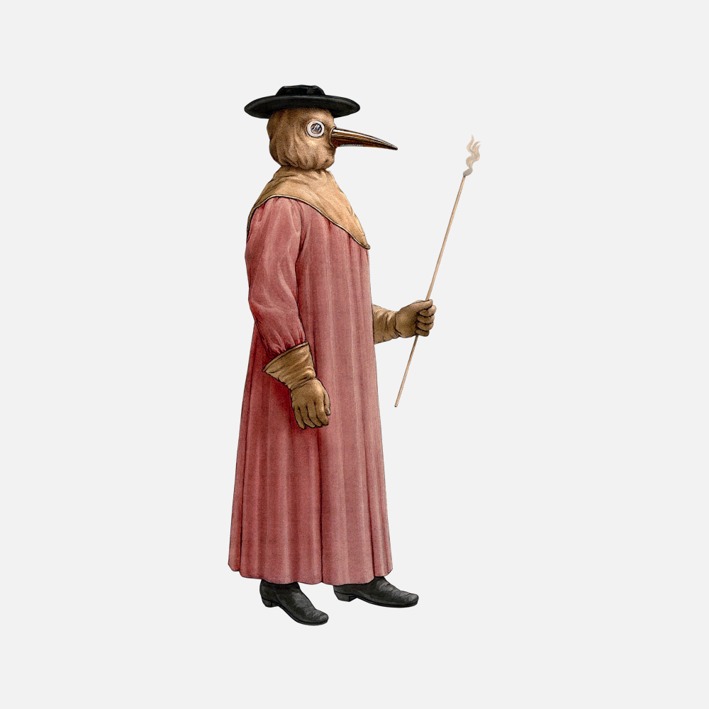 17th Century Plague Physician Costume