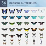 Blissful Butterflies Collection