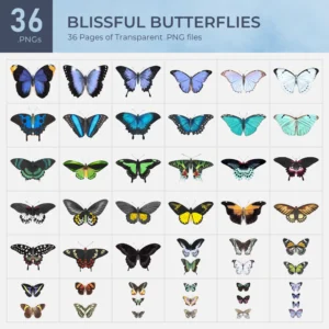 Blissful Butterflies Collection