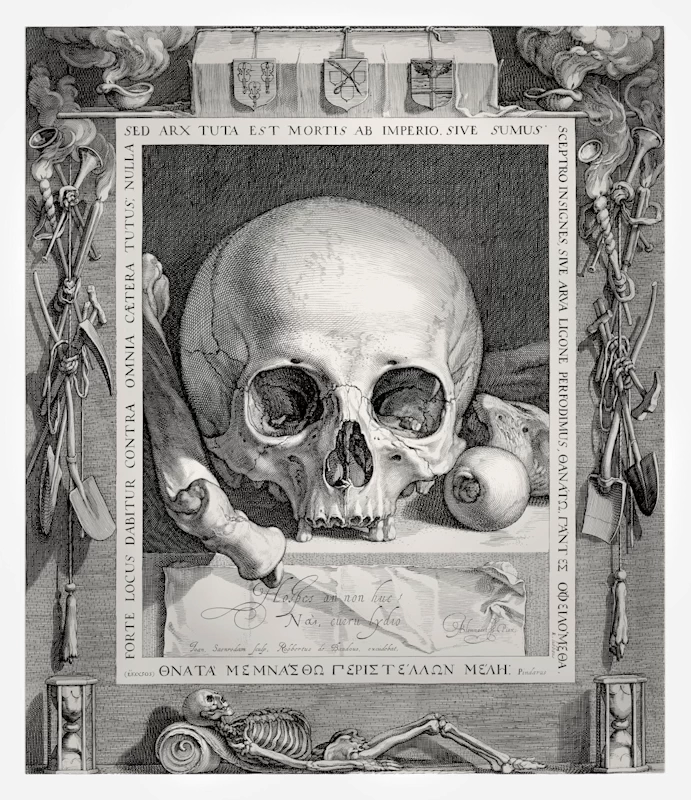 Still Life with Skull