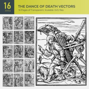 Dance of Death Vectors Collection