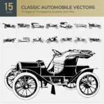 Classic Automobile Vectors Collection