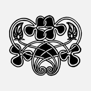 Celtic Clover Ornamental Vector