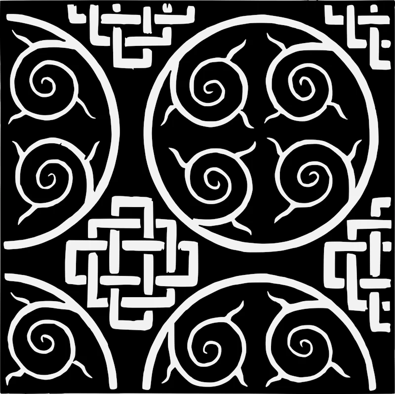 Irish Tiles (No. 24) Vector