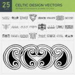 Celtic Design Vectors Collection