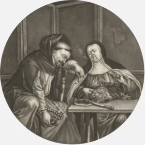 Drunken Monk and Smoking Nun