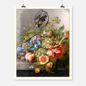 Still Life with Bird and Mouse Poster