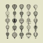 Air Balloons Vector