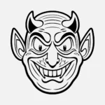 Devil or Demon Character Vector