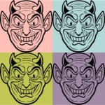 Devil or Demon Character Vector