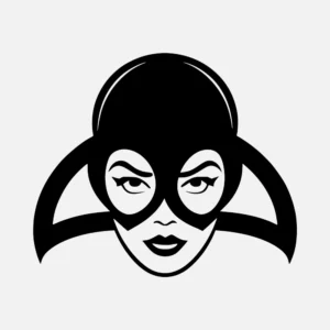 Masked Woman Vector