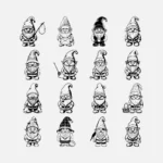 Gnomes Vector