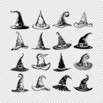 Witch Hats Vector