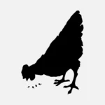 Chicken Silhouette Vector