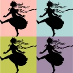 Dancing Princess Vector