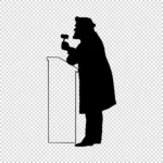 Judge Silhouette Vector