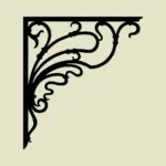 Ornamental Design Silhouette Vector