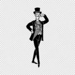 Fancy Gentleman Vector