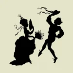 Dancers Silhouette Vector