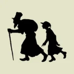 People Walking Silhouette Vector