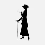 Silhouette of a Woman