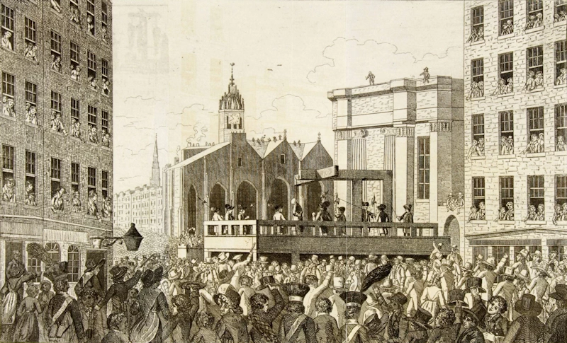 Execution of the Notorious William Burke