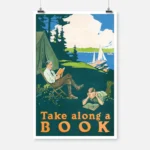 Take Along a Book Poster