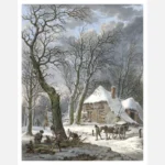 Winter Scene Poster