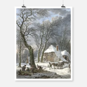 Winter Scene Poster