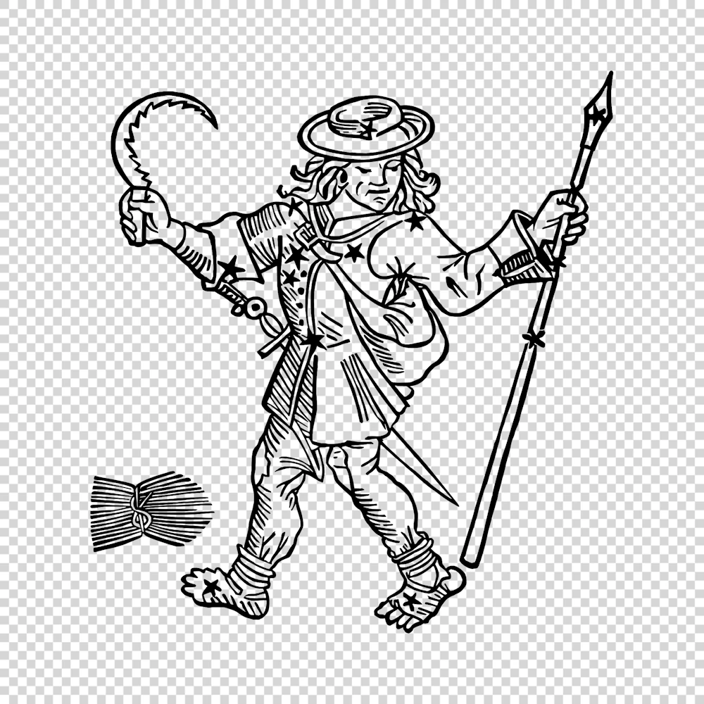 Bootes Constellation Engraving of Bootes (The Herdsman) Vector