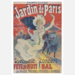 Champs-Élysées Jardin de Paris Poster