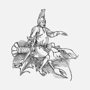 Durer's God's Foreknowledge Vector