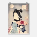 Geisha from the Koka Period Poster