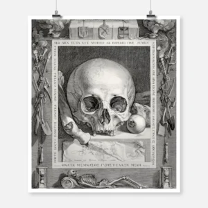 Still Life with Skull Poster