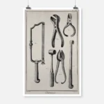 Surgery Surgical Instruments for the Amputation of Limbs