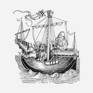 Ulysses Approaching the Shores of Circe 1493 Vector