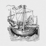 Ulysses Approaching the Shores of Circe 1493 Vector