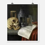 Vanitas Still Life Poster