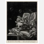 Vanitas Still Life with Bubbles Poster