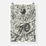 Weapons Decoration Poster