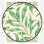 William Morris 1887 Willow Bough Pattern Poster