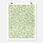 William Morris 1887 Willow Bough Pattern Poster