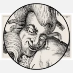 A Fat Hunchbacked Man With Two Large Warts On His Nose Poster