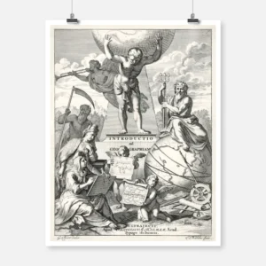 Allegory of Geography Poster