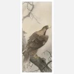 Eagle on Tree Branch Poster