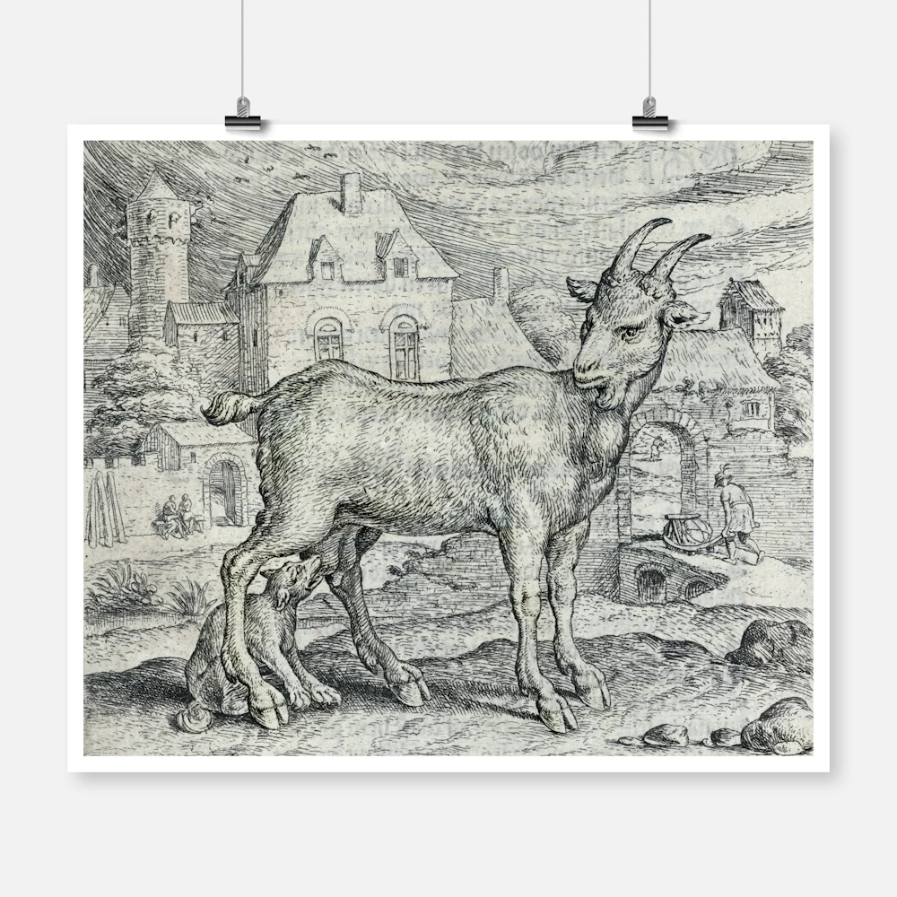 Fable of the Goat and the Young Wolf Poster